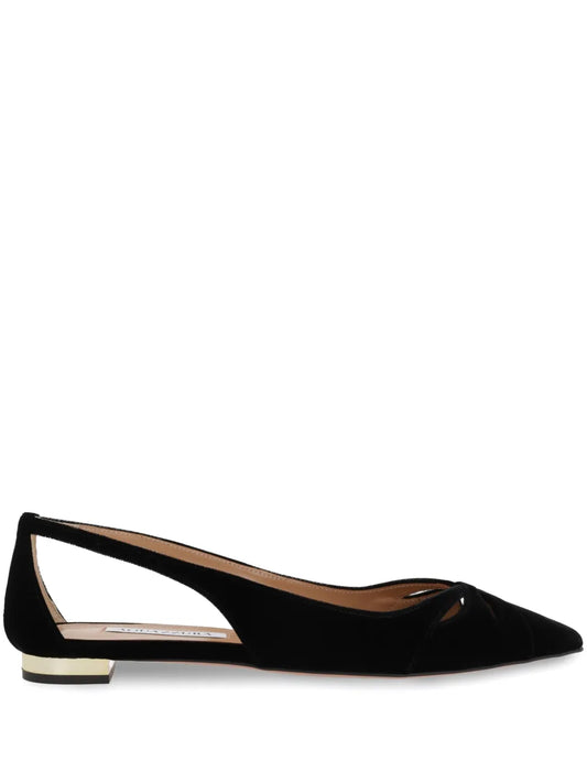 Aquazzura cut out detailing ballerinas 
