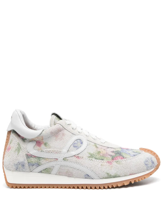 LOEWE floral-print sneakers