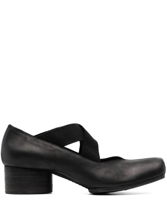 Uma Wang leather ballerina shoes