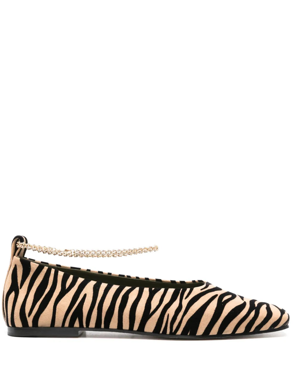 MARIA LUCA zebra-print ballet flats