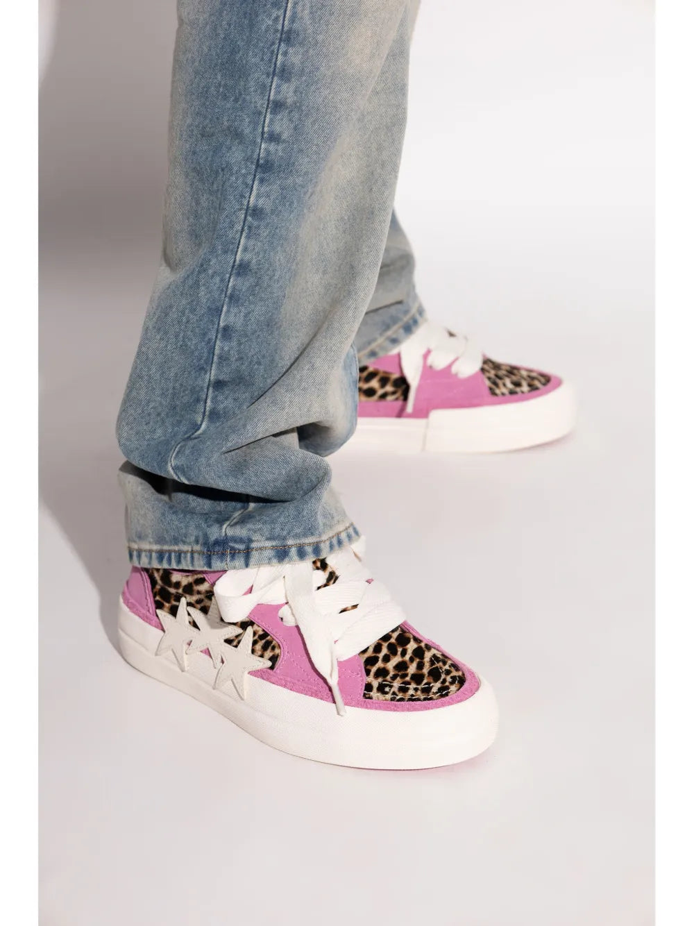 AMIRI Leopard Sunset skate sneakers