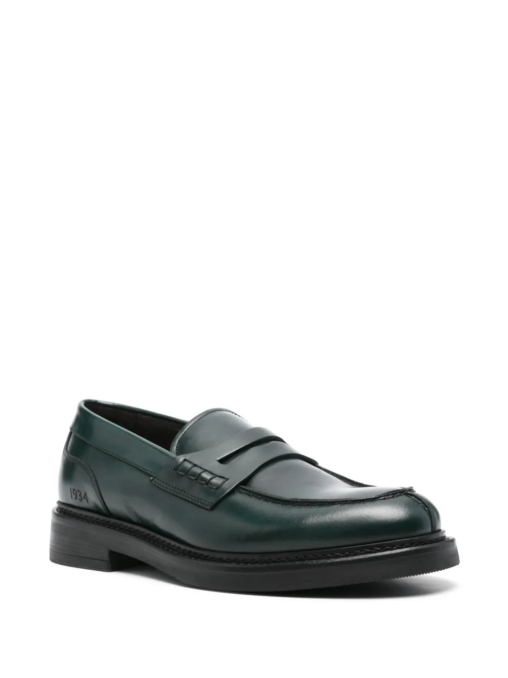 Canali leather loafers