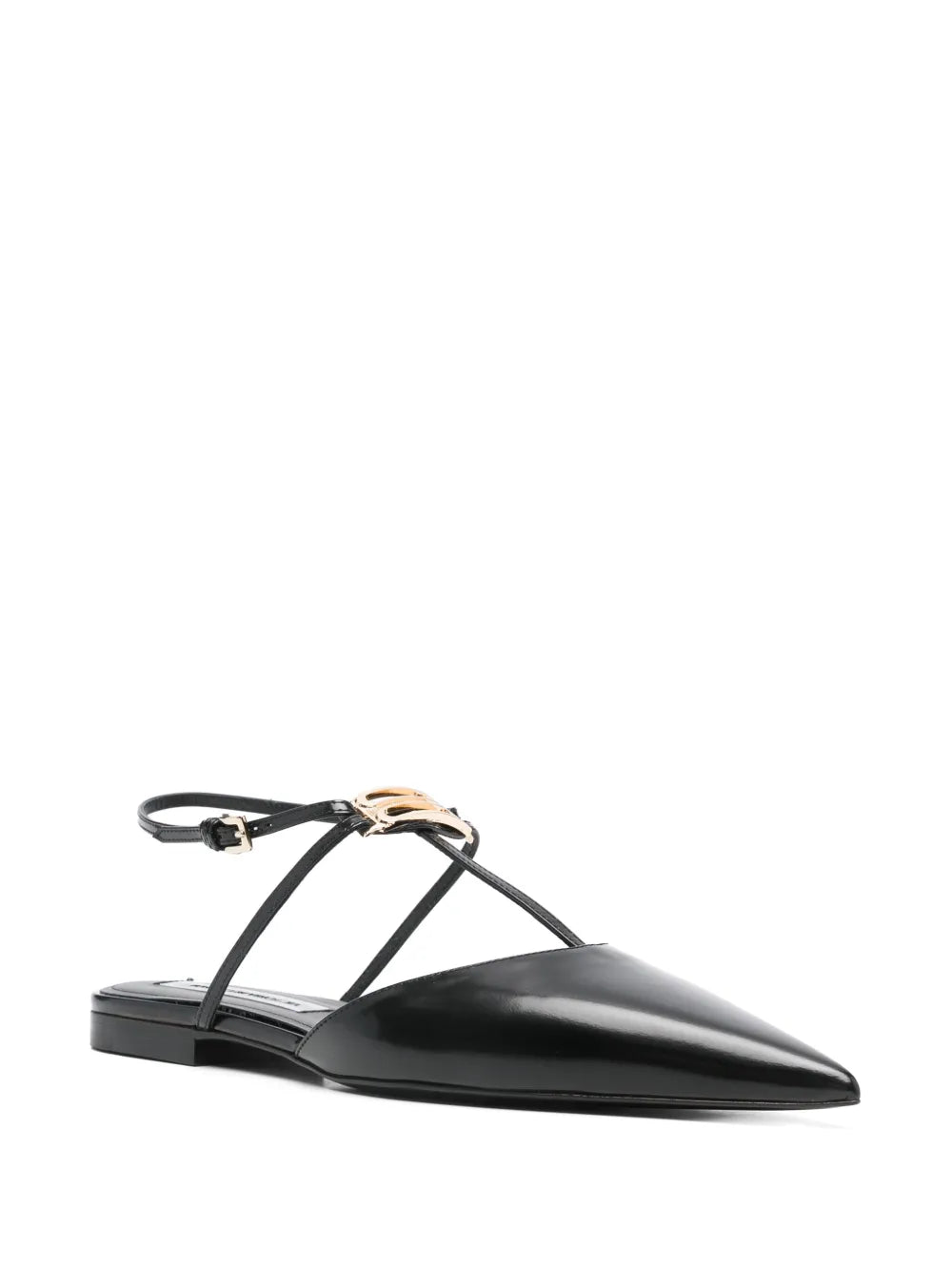Victoria Beckham leather ballerina shoes