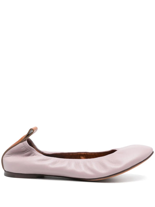 Lanvin leather ballet flats