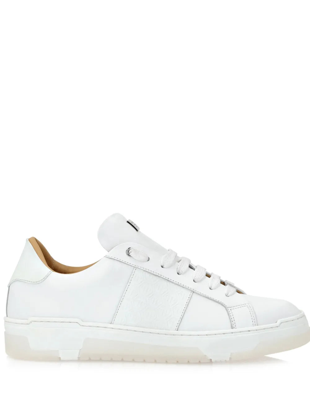 Philipp Plein monogram leather sneakers