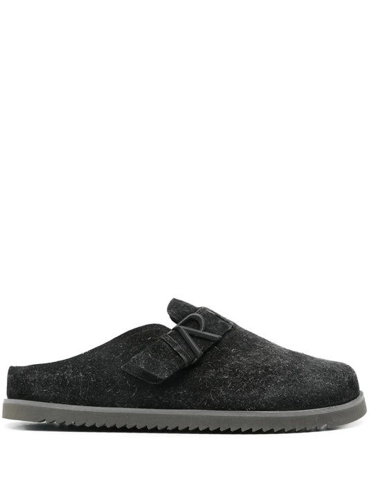 Represent suede slippers