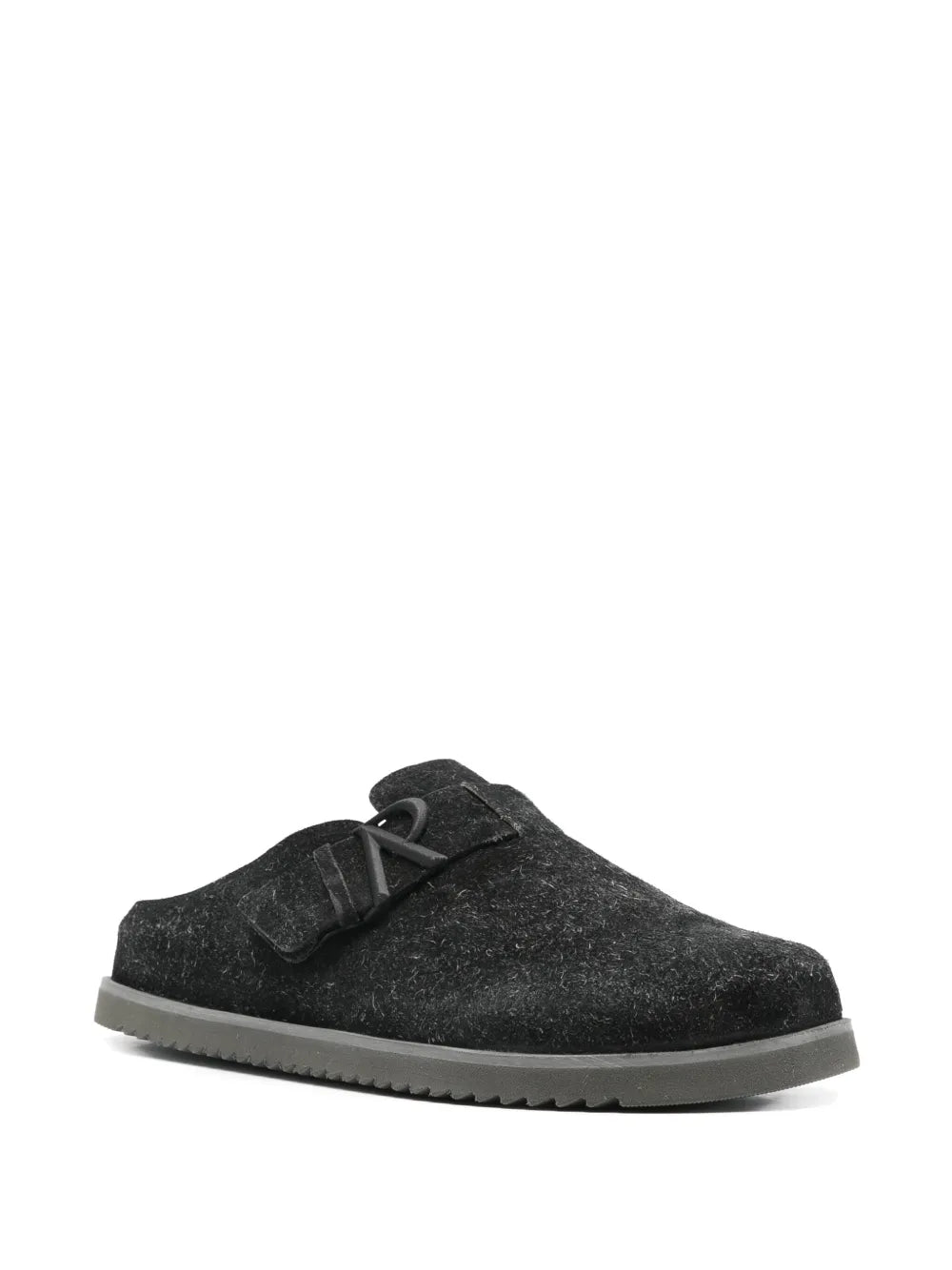Represent suede slippers