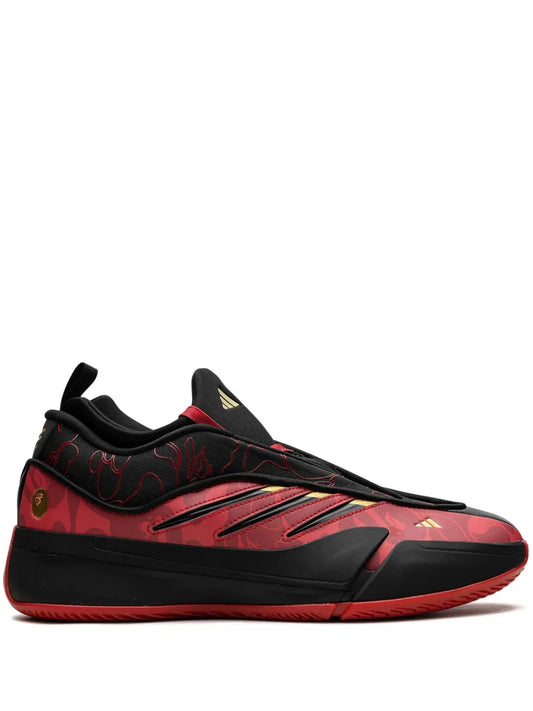 adidas Dame 9 "BAPE - Black Scarlet"