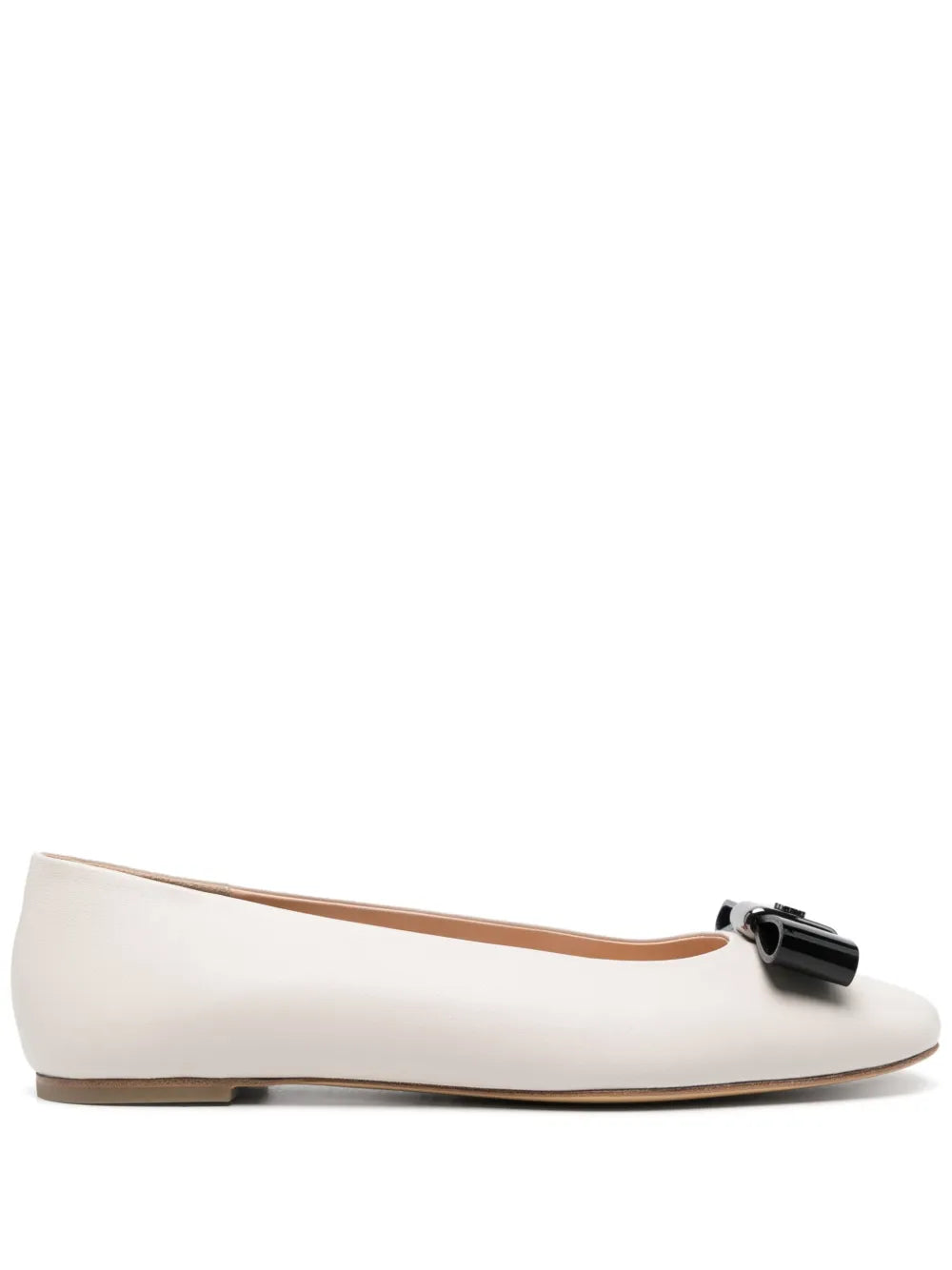 Casadei logo-plaque ballet flats