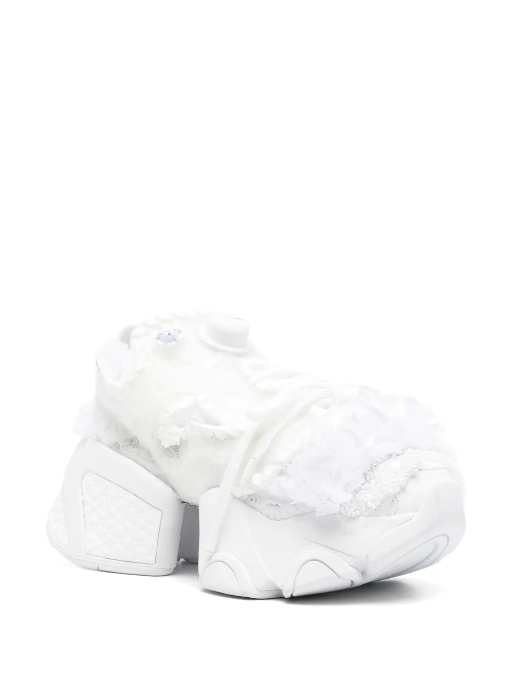 Noir Kei Ninomiya panelled sneakers