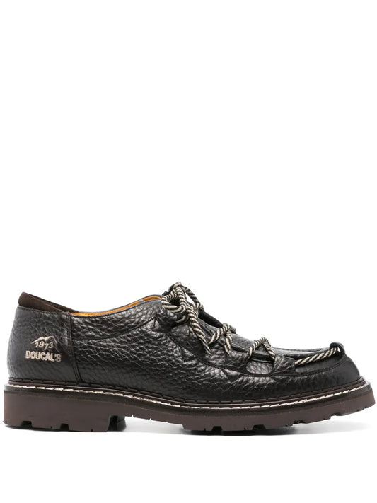 Doucal's leather Derby shoes