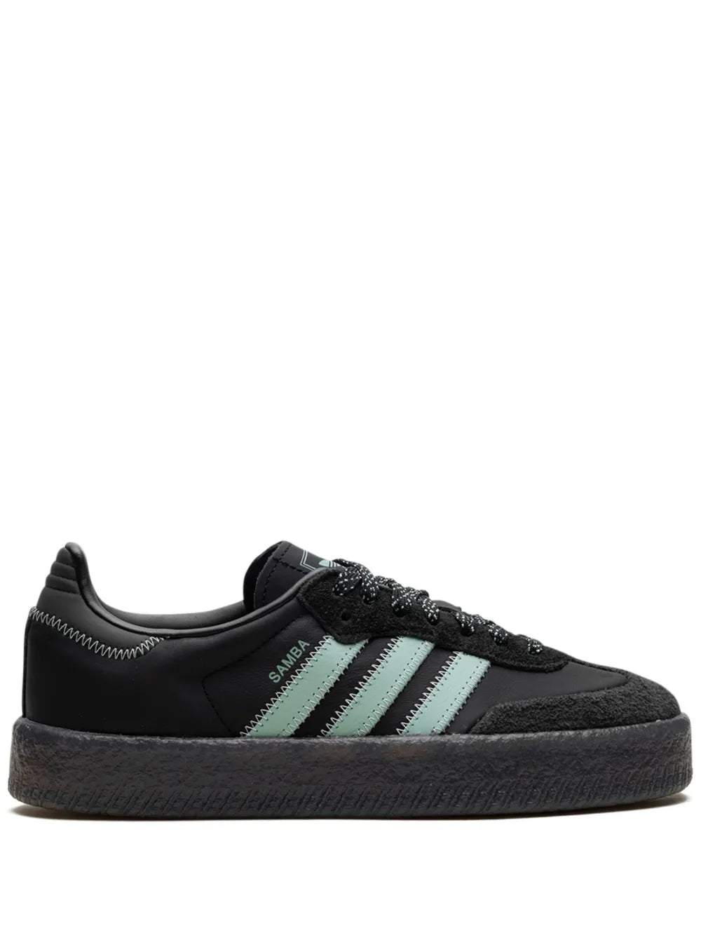 adidas Sambae "Core Black/Haze Green" sneakers