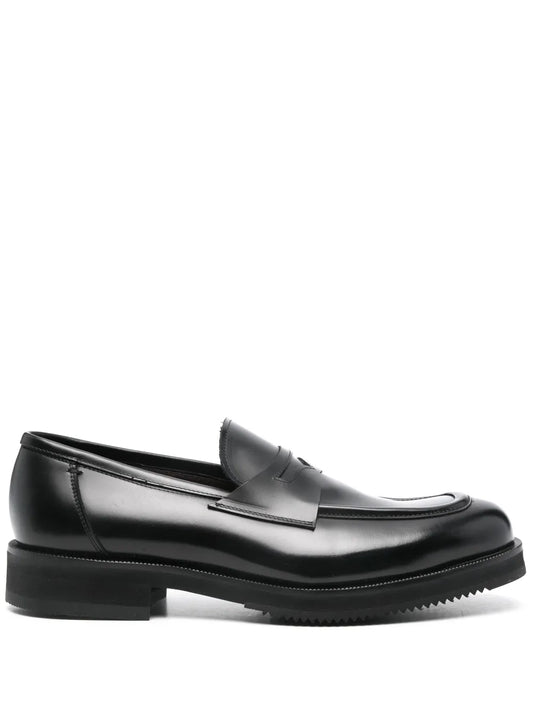 Lidfort leather loafers