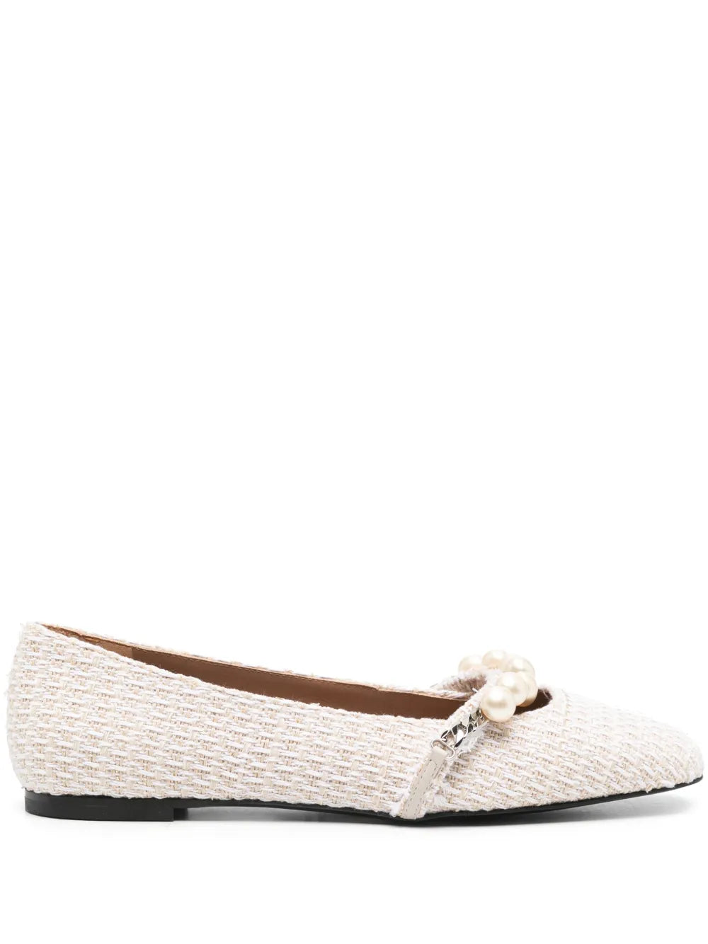 Roberto Festa tweed ballet flats