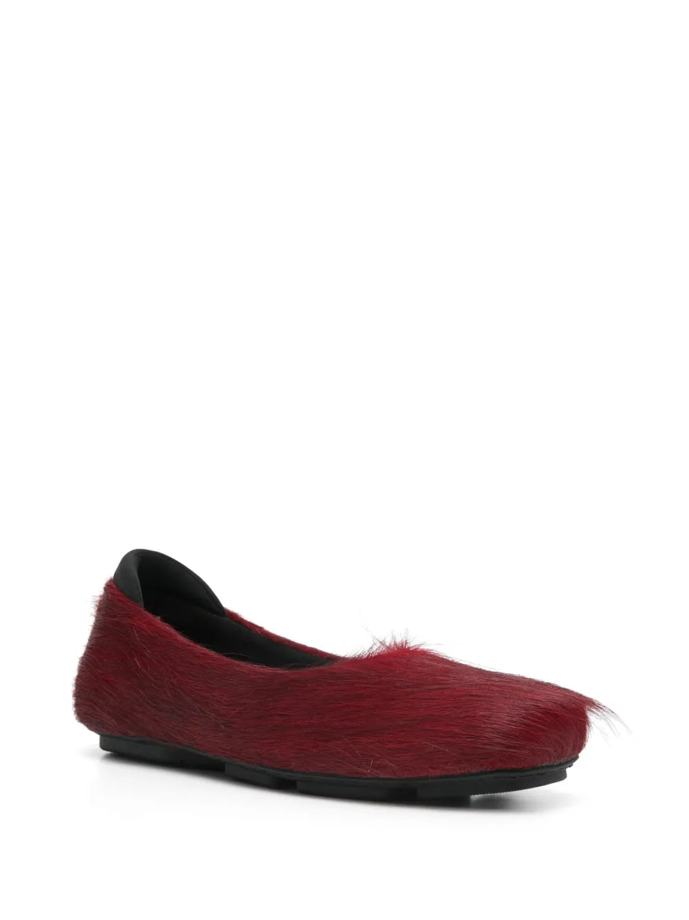 Eckhaus Latta leather ballerina shoes