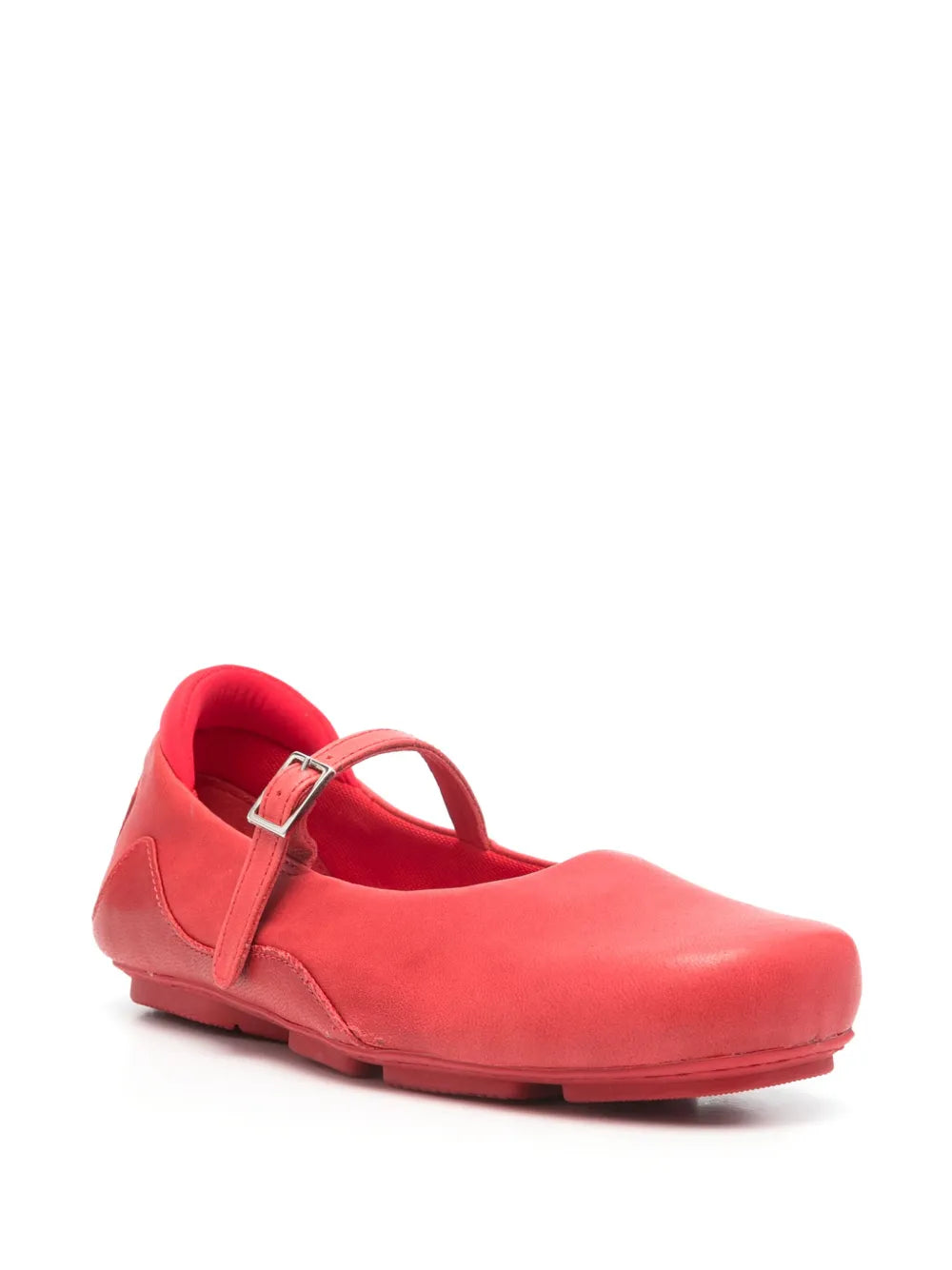 Eckhaus Latta leather ballerina shoes