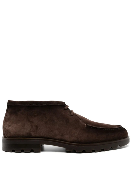 Santoni suede desert boot