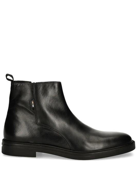 BOSS leather ankle boots