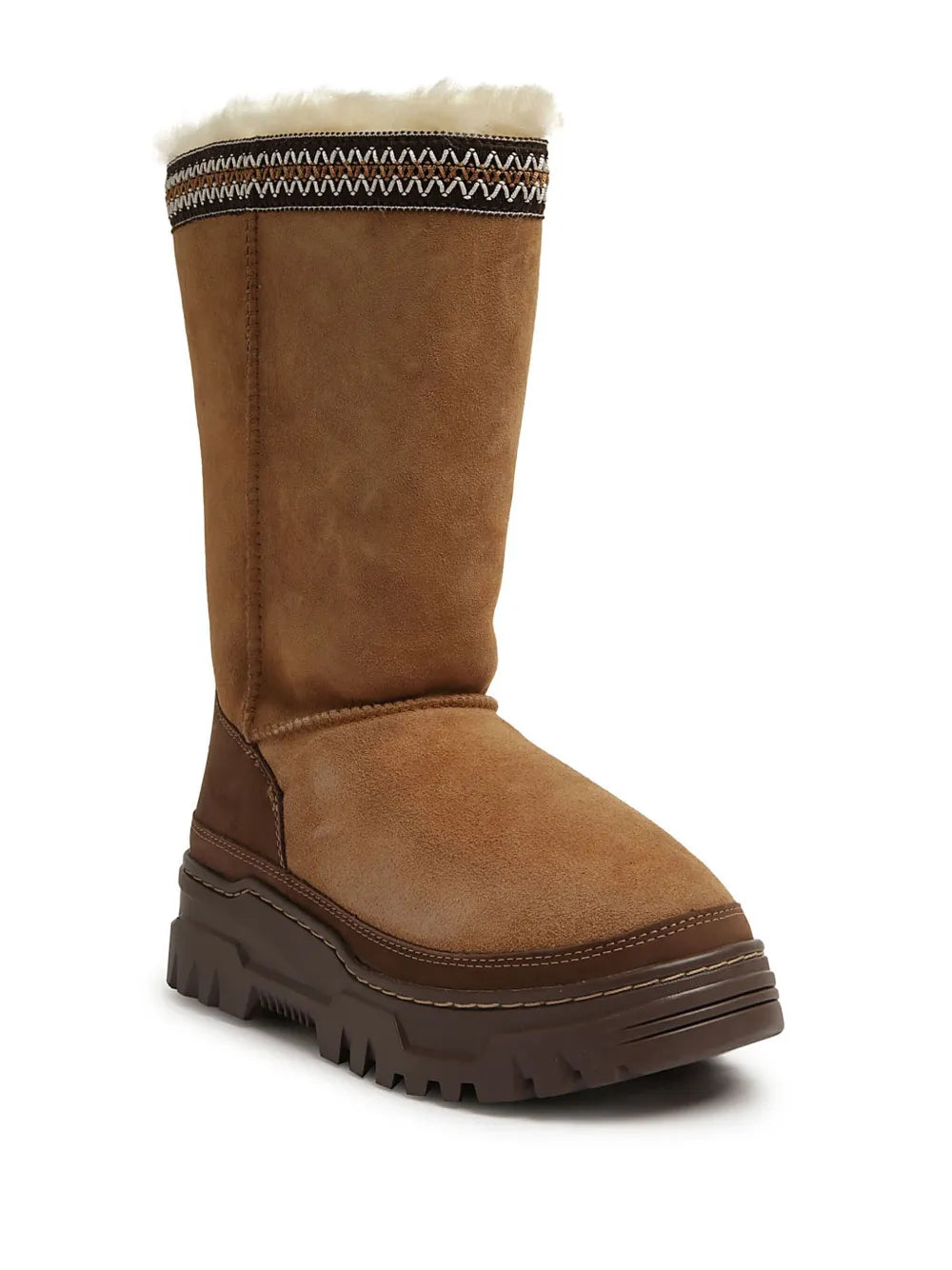 UGG fur-lined snow boots