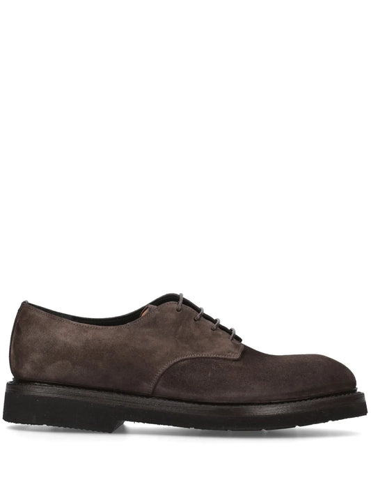 Premiata leather derby shoes