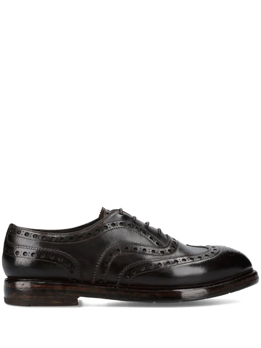 Premiata leather oxford shoes