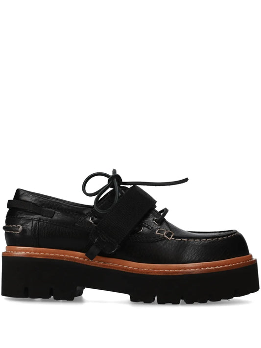 Premiata leather lace-up shoes