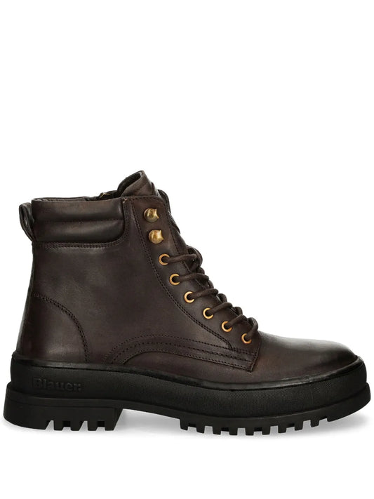 Blauer leather hiking boots