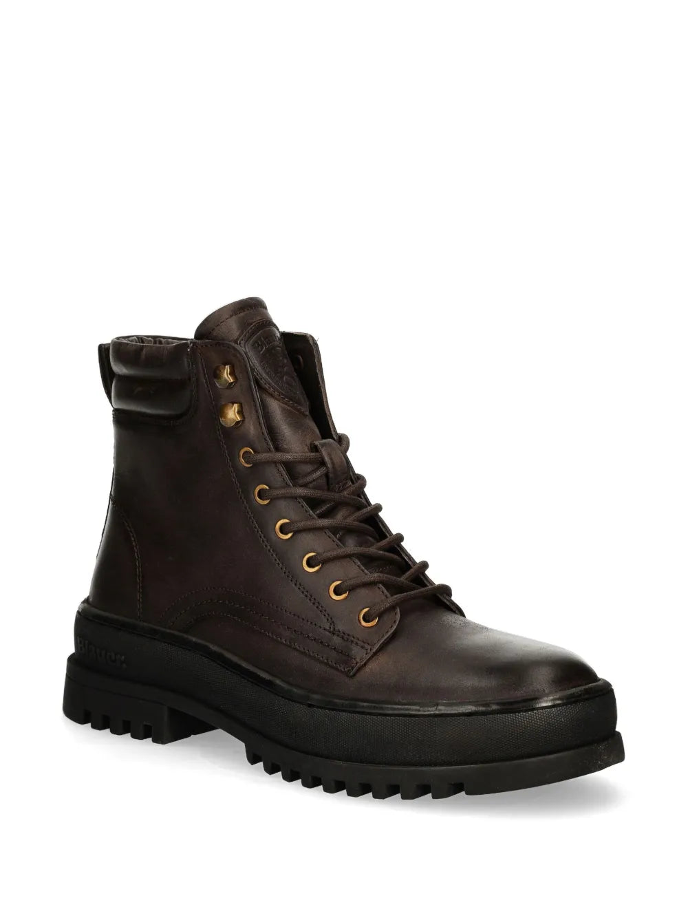 Blauer leather hiking boots