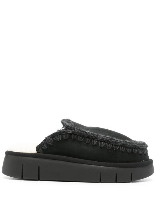 Mou suede slippers