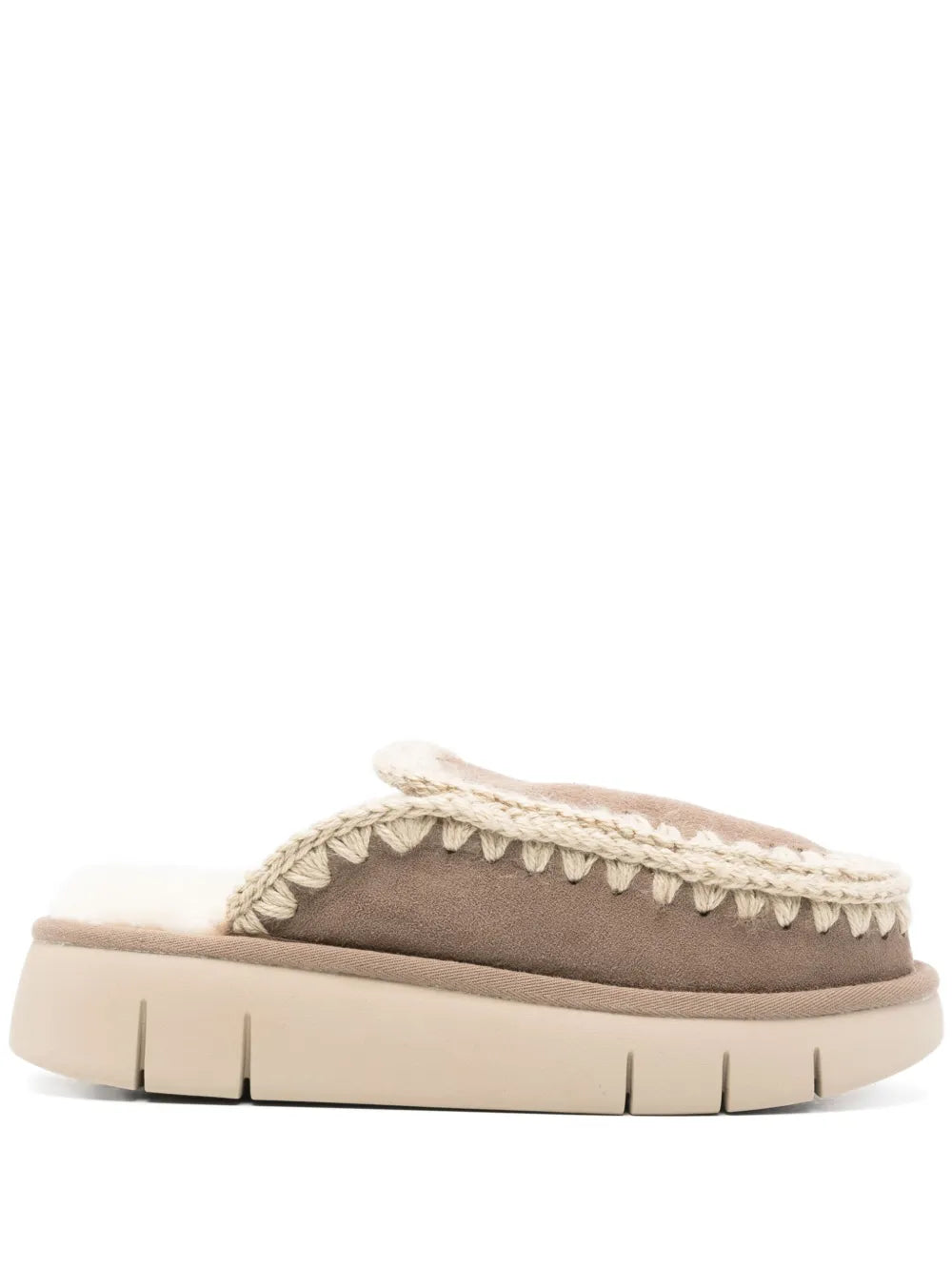 Mou suede slides