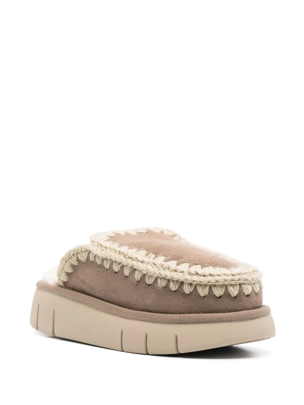 Mou suede slides