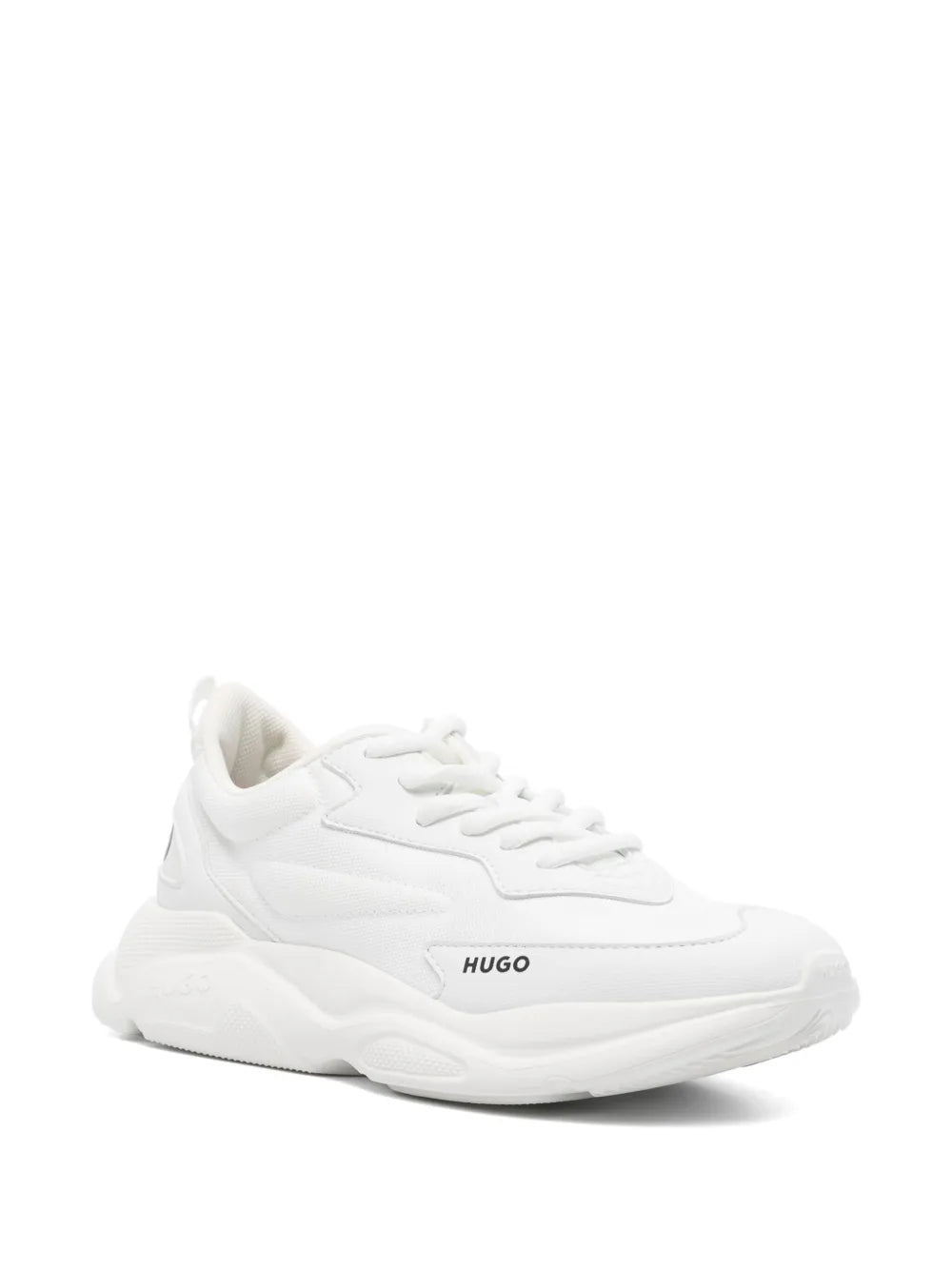 HUGO contrasting-logo sneakers