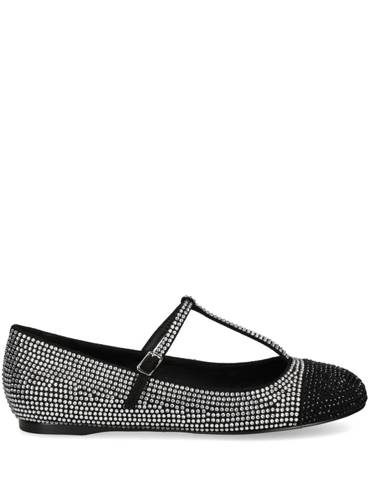 Bibi Lou rhinestone-embellished ballet flats