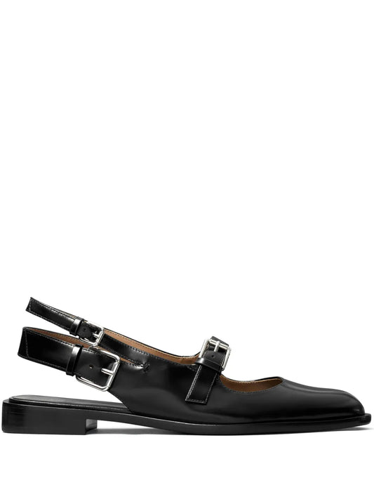 Tory Burch multi-buckle ballerina shoes