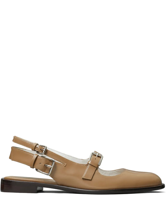 Tory Burch multi-buckle ballerina shoes