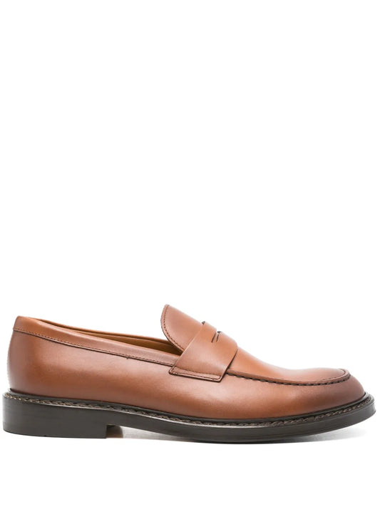 Doucal's leather loafers