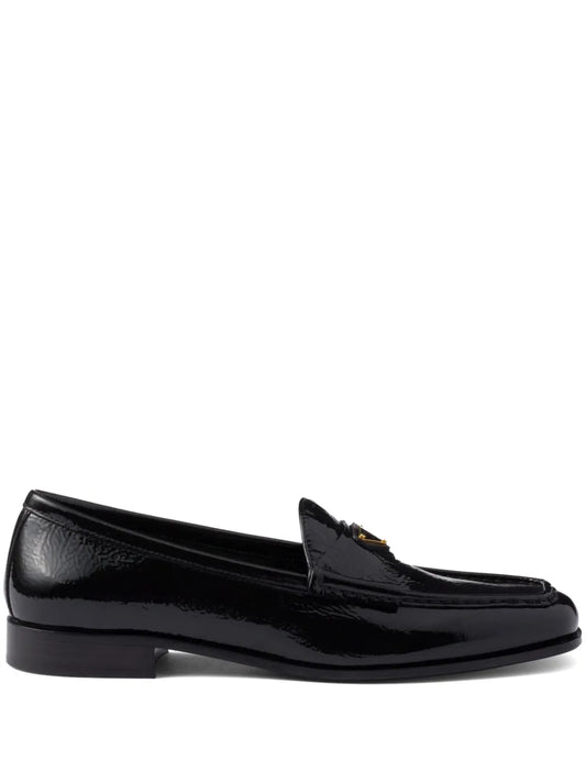 Prada patent-leather loafers