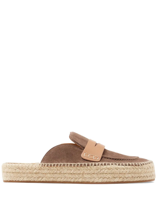 JW Anderson suede espadrille mules