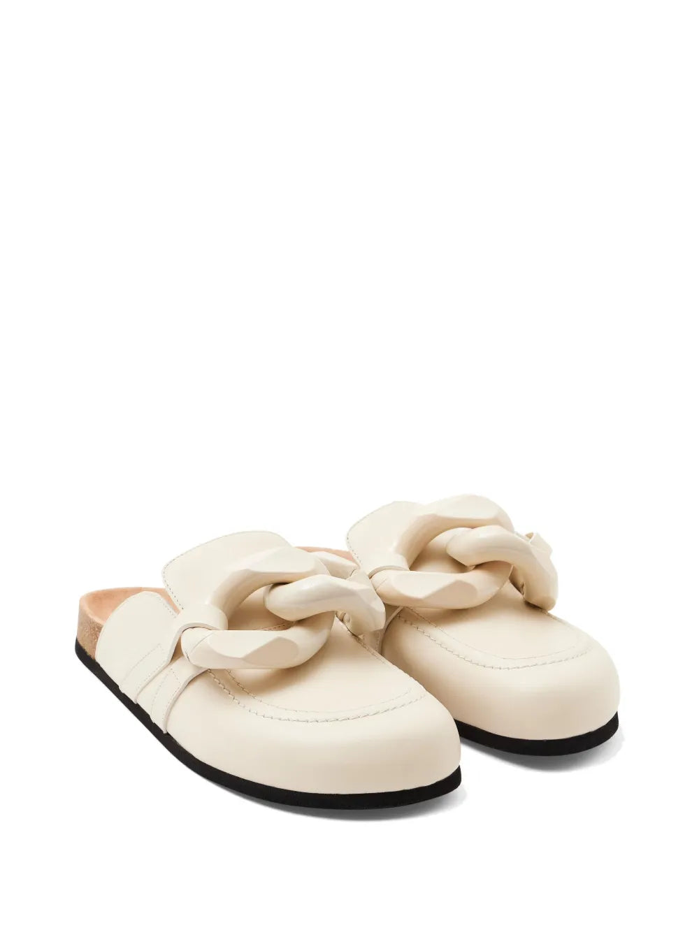 JW Anderson chain leather mules