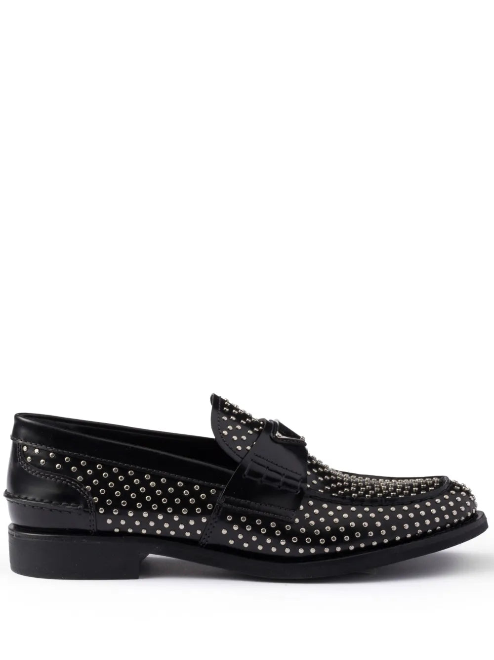 Prada stud-embellished loafers 