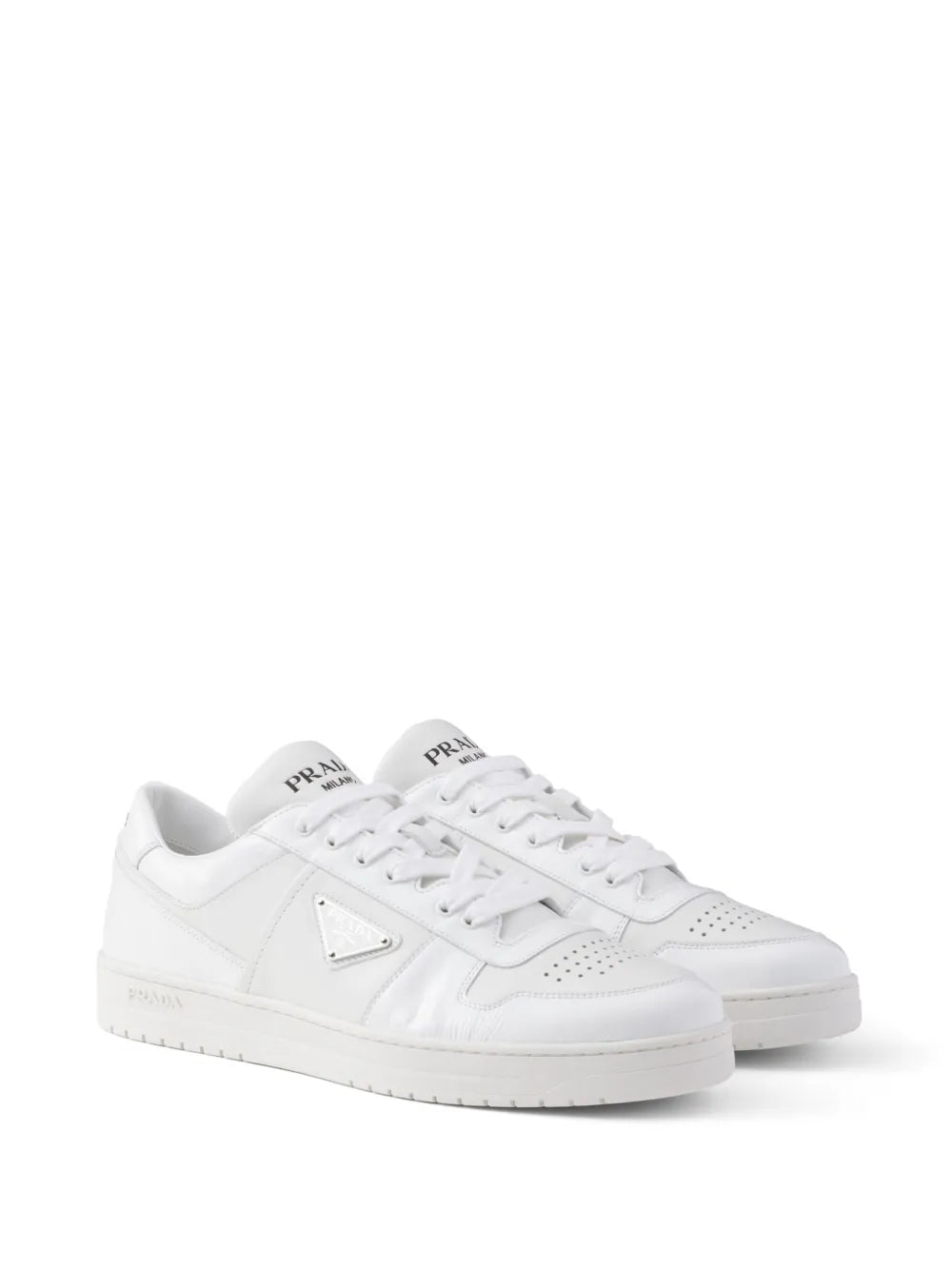 Prada Downtown leather sneakers