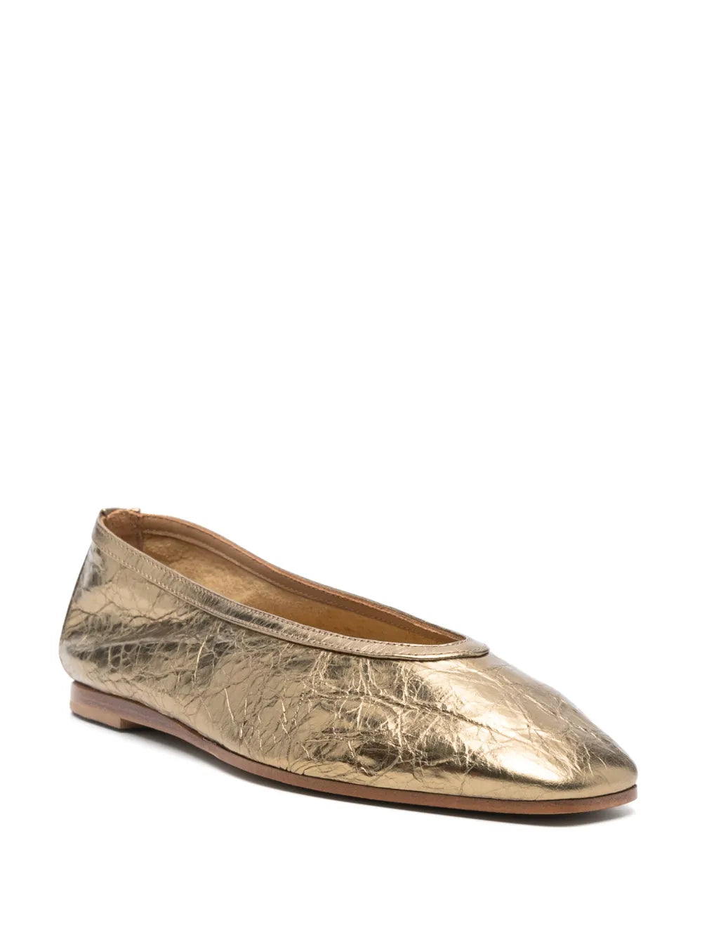 OA NON- FASHION cracked ballerina shoes