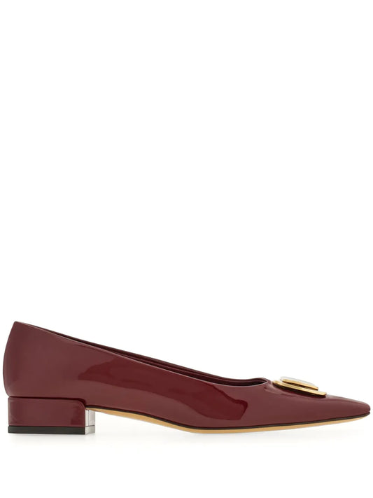 Ferragamo New Vara plate ballerina shoes