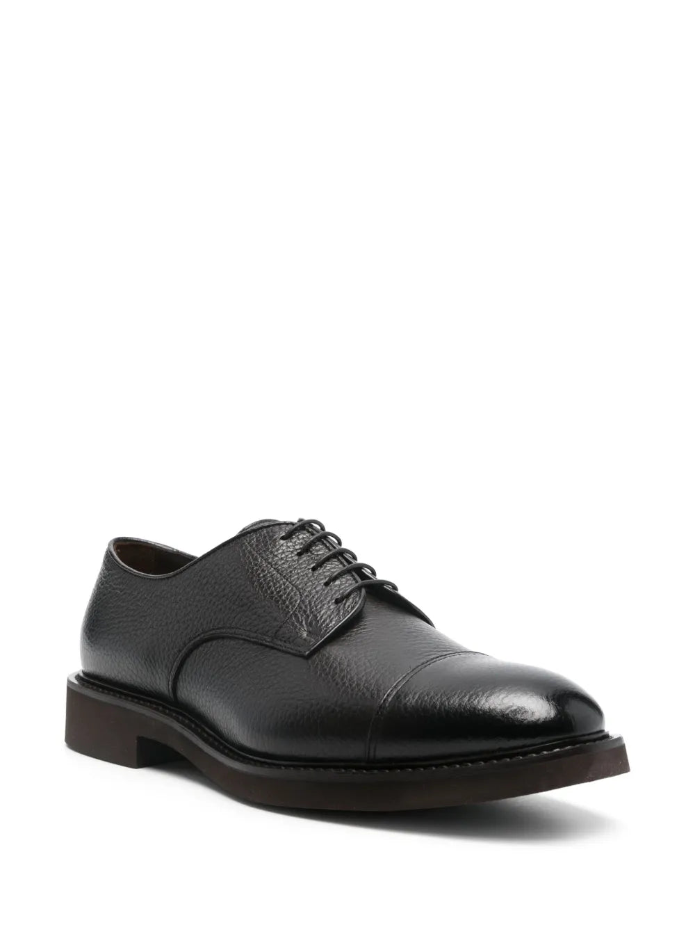 Doucal's leather derby shoes