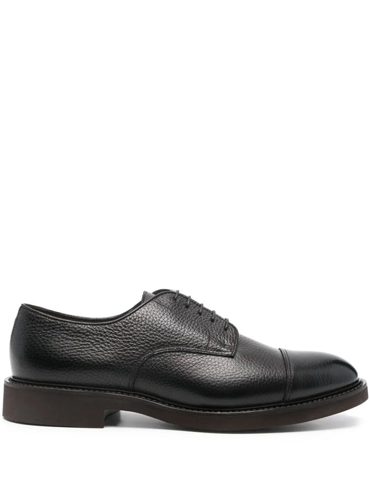 Doucal's leather derby shoes
