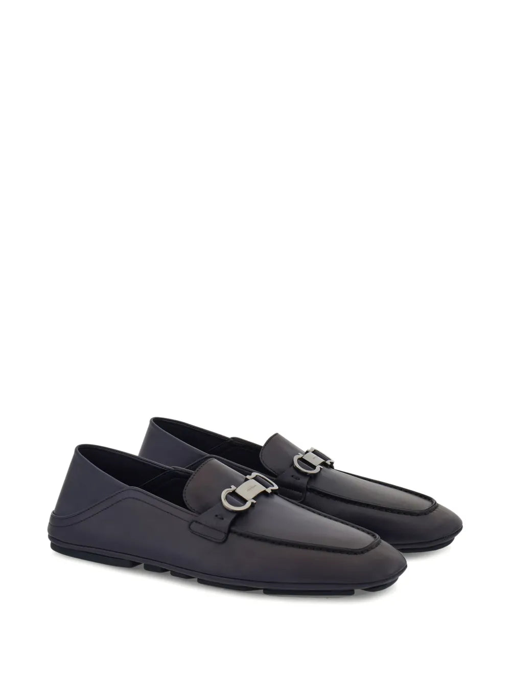 Ferragamo Gancini-plaque loafers