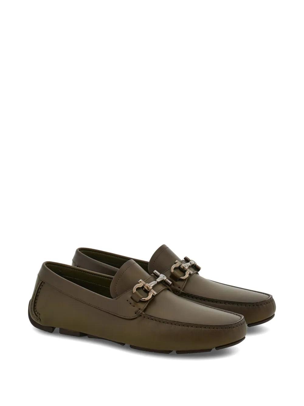 Ferragamo Gancini-plaque loafers 