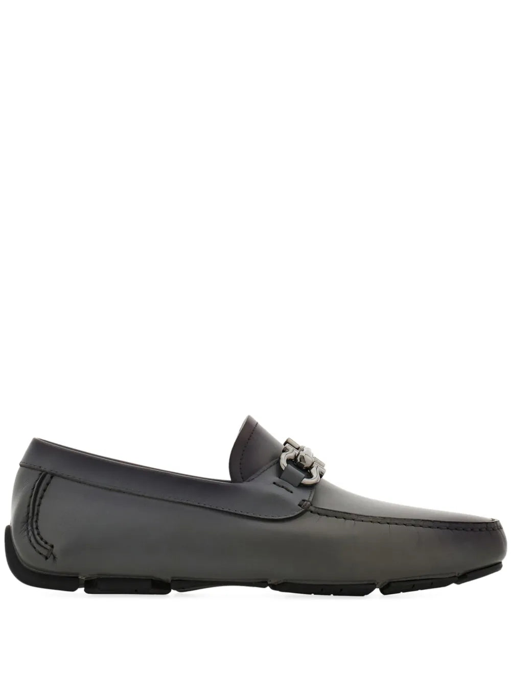 Ferragamo Gancini-plaque loafers