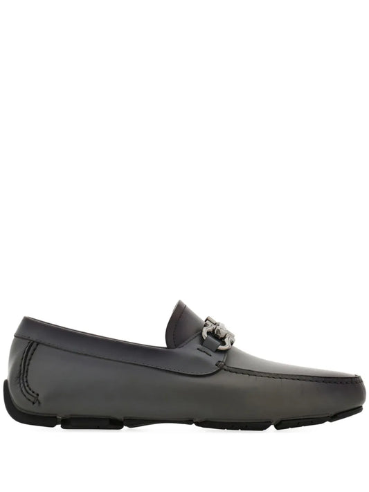 Ferragamo Gancini-plaque loafers