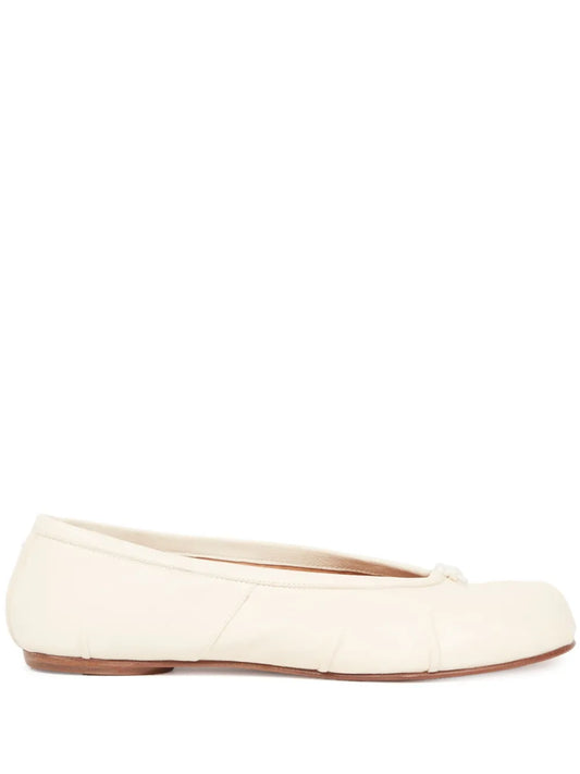 Maison Margiela Tabi leather ballerina shoes